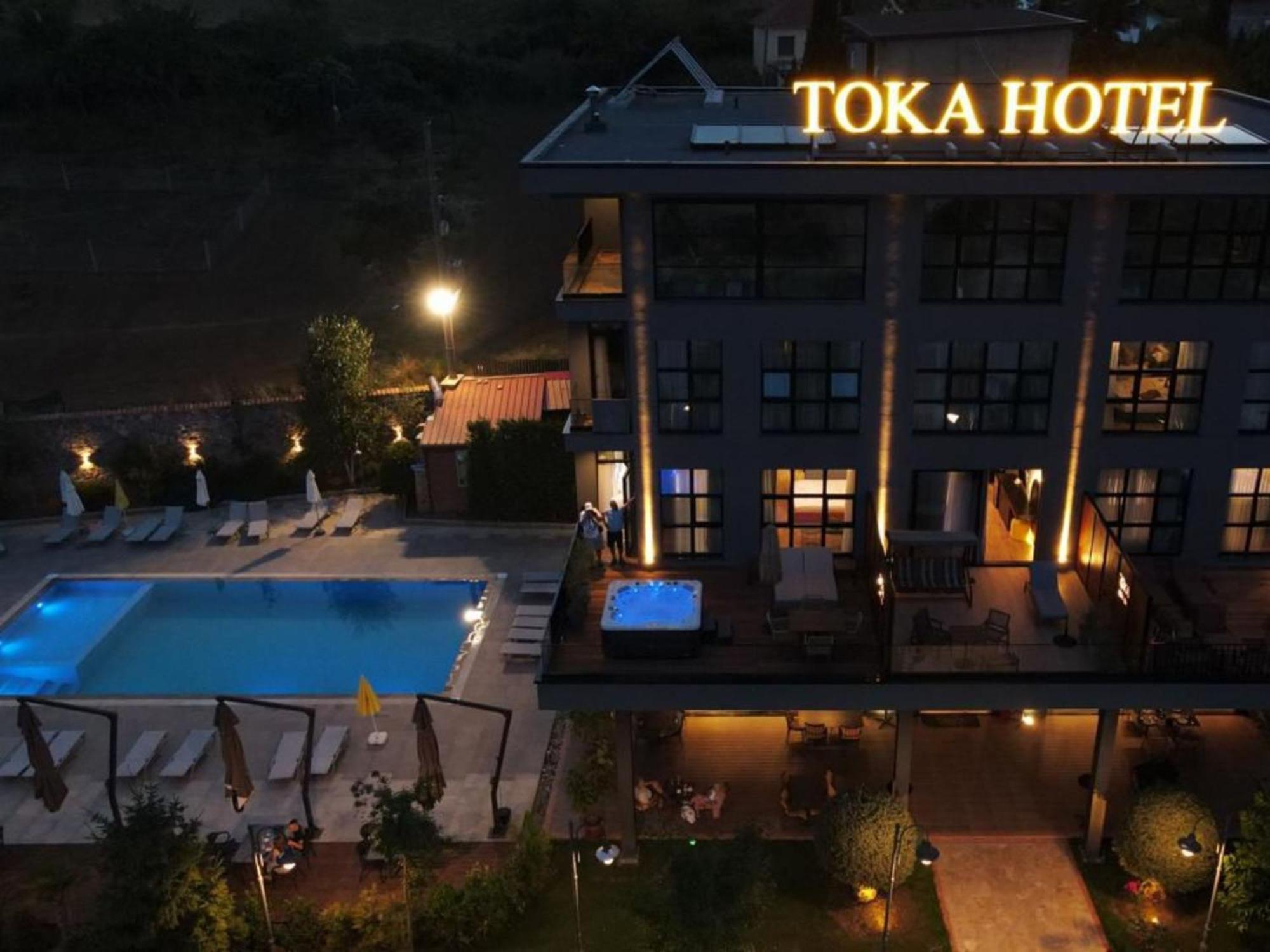 Toka Hotel Restaurant Udenisht Kültér fotó