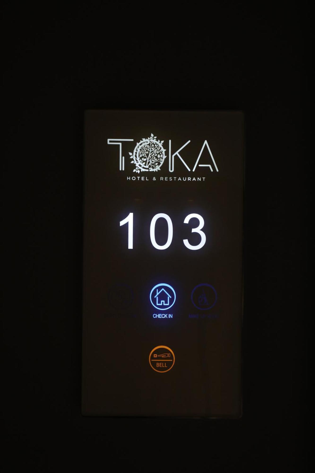 Toka Hotel Restaurant Pogradec Kültér fotó